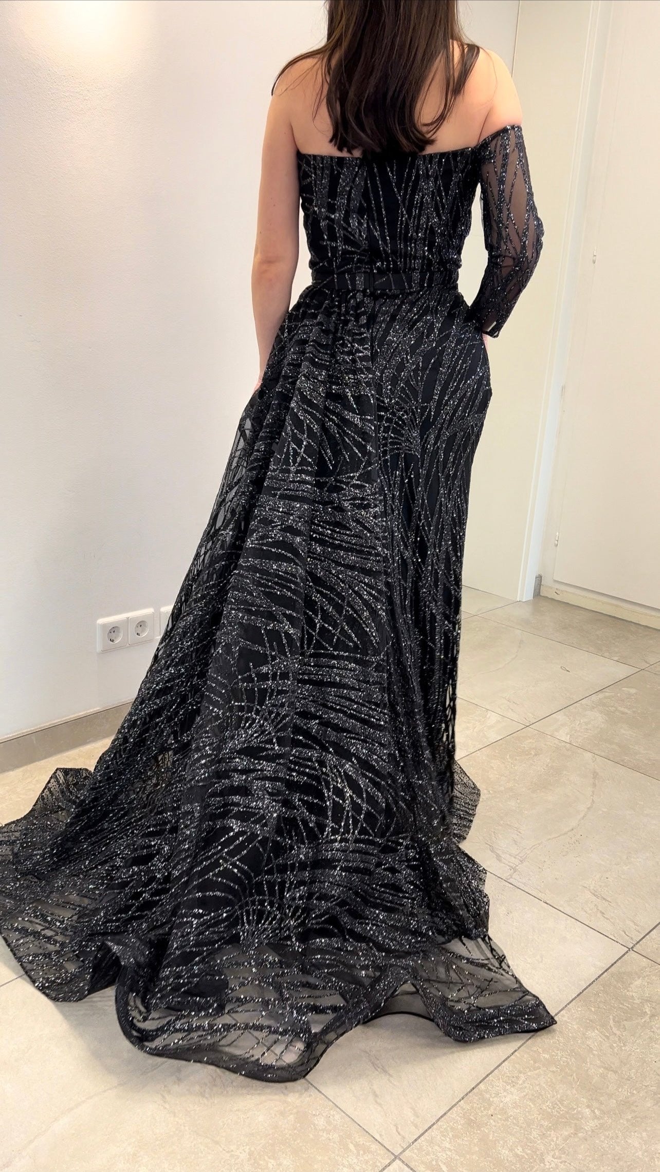 Sinem Dress Black